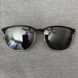 Ray-Ban Classic Black and Gold Sunglasses